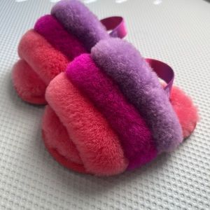 Infant UGG slides. Barely used. Size 4-5